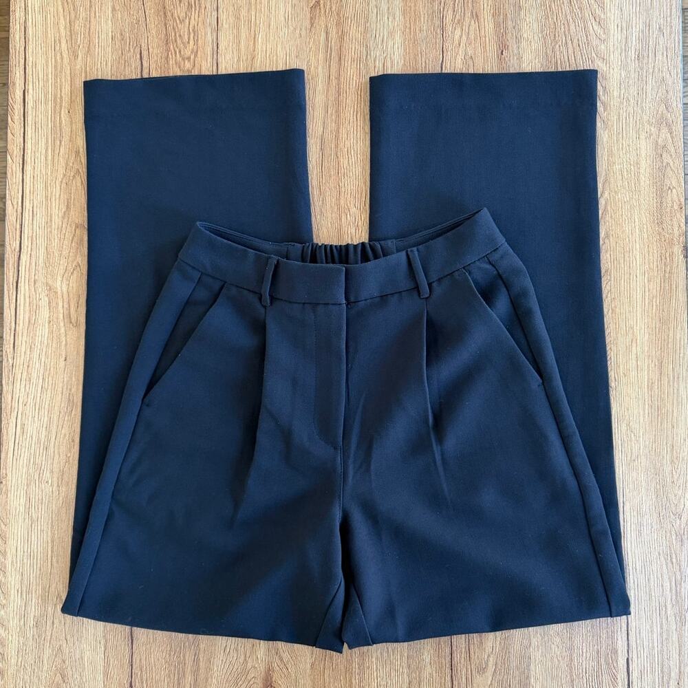 Old Navy Black Taylor Wide Leg Trouser Size Small